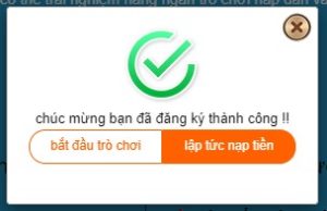 Đăng ký thành công bạn sẽ nhận được thông báo từ nhà cái 99ok (Ảnh minh họa)