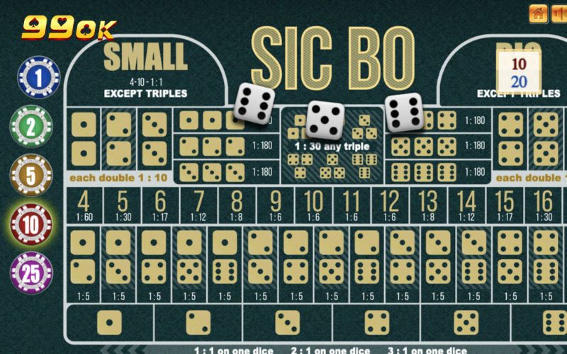 Xóc đĩa trực tuyến 99ok là trò chơi casino tiêu khiển thú vị dễ tham gia