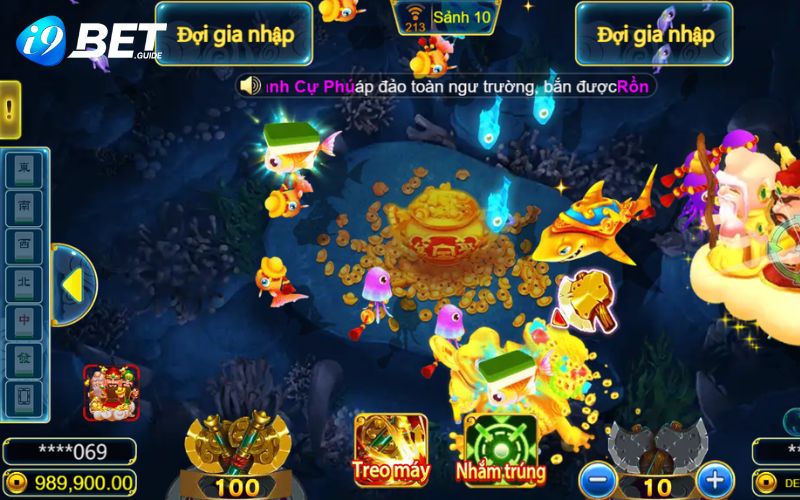 Bắn cá thần tài tựa game nổi tiếng tại nhà cái 99OK