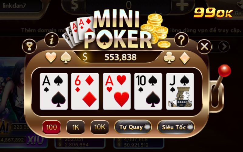 Poker là một trong những sản phẩm top game bài đổi thưởng uy tín được ưa chuộng tại Sunwin.
